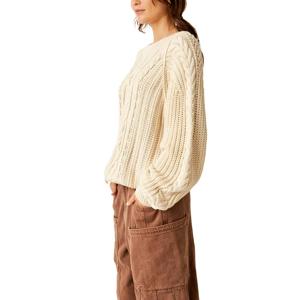 Free People Frankie Cable Sweater